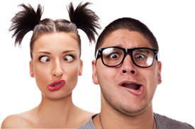 confused people